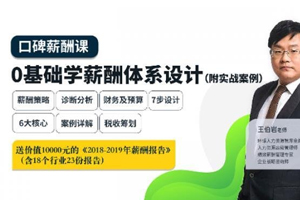 《0基础学薪酬体系设计》百度云网盘下载[MP3/PDF/3.81GB]