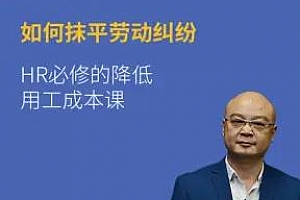 《梁伟权：如何抹平劳动纠纷》百度云网盘下载[MP4/3.13GB]