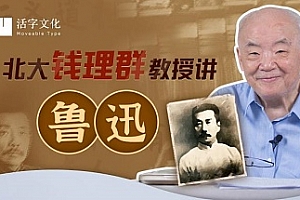 《北大钱理群教授讲鲁迅》MP4视频百度云网盘下载