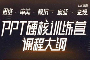 珞珈《PPT硬核训练营》课程(完整版/附带素材)百度云网盘下载[MP4/JPG/4.57GB]