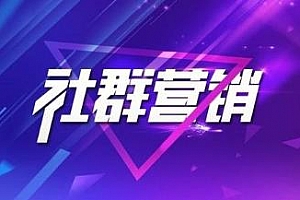 《社群营销与社群运营》视频MP4百度云网盘下载