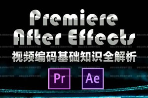 AE PR视频编码基础知识解析百度云网盘下载