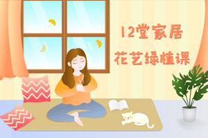 12堂家居花艺绿植课，住出好心情百度云网盘下载