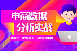 电商数据分析360°实战攻略百度云网盘下载