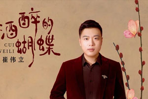 崔伟立单曲《酒醉的蝴蝶》[FLAC无损音乐]百度云网盘下载