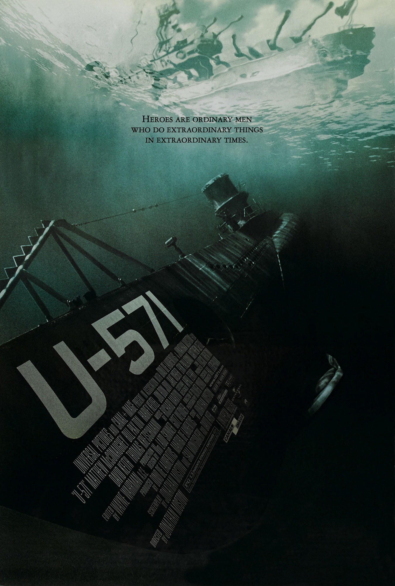 电影《U-571 / 猎杀U-571 / 深海任务U-571 2000》 [蓝光原盘 法高码版 DIY次世代国语 简繁中字]迅雷下载32.57G