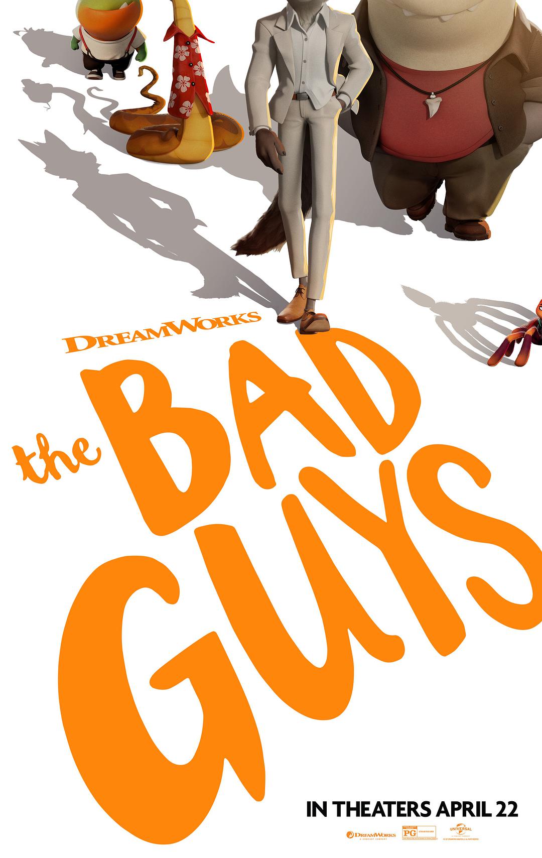 电影《坏蛋联盟/大坏蛋/坏家伙》蓝光原盘下载+高清MKV版 / Bad Guys 2022 The Bad Guys 迅雷下载40.8G
