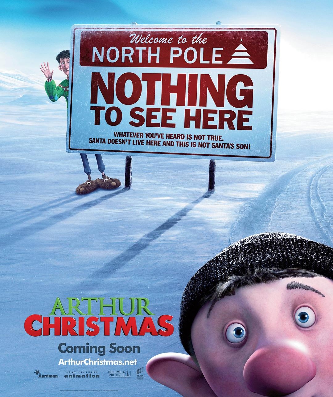 电影《亚瑟·圣诞/亚瑟少爷救圣诞(港)/圣诞快递(台)》蓝光原盘下载+高清MKV版 2011 Arthur Christmas 迅雷下载41.8G