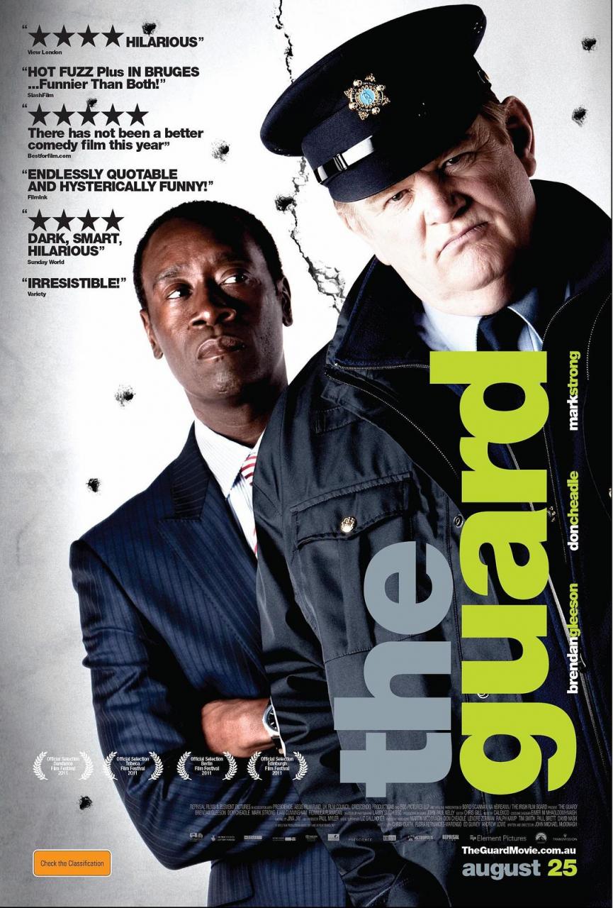 电影《国民警卫队/守卫/看守员/坏守卫》蓝光原盘下载+高清MKV版 2011 The Guard 迅雷下载37.5G