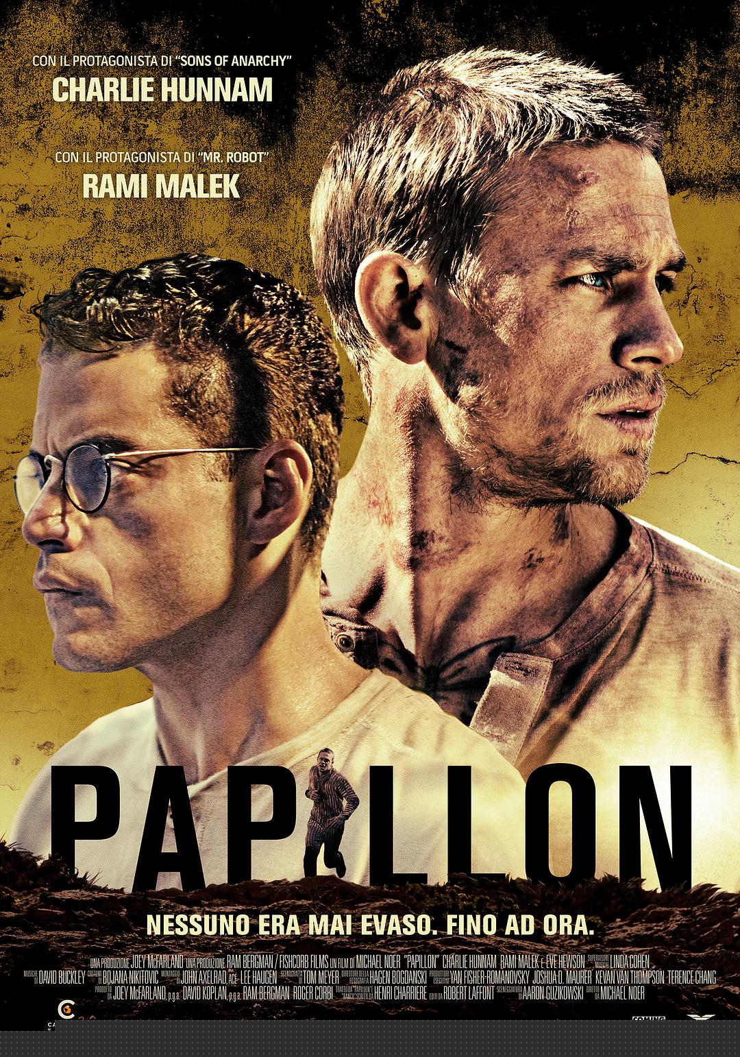 电影《巴比龙/恶魔岛(台)/逃离恶魔岛》蓝光原盘下载+高清MKV版 2017 Papillon迅雷下载44.7G