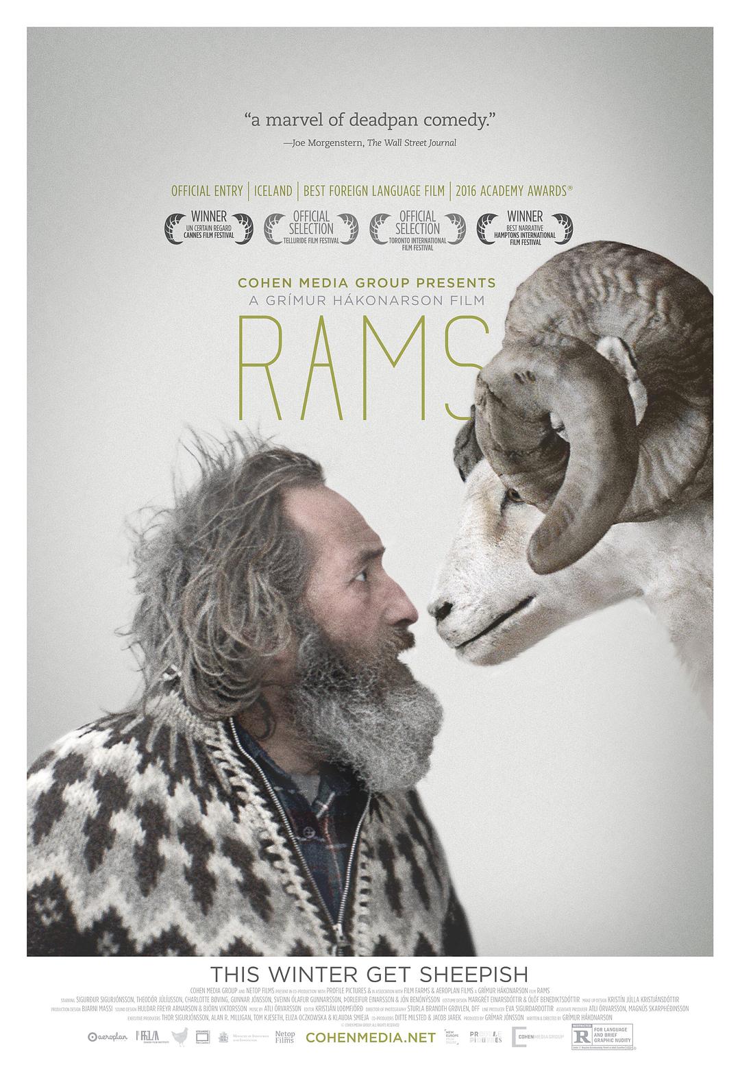 电影《公羊/羊男的冰岛冒险(台)》蓝光高清MKV版下载 Rams 2015 Hrútar 6.5G